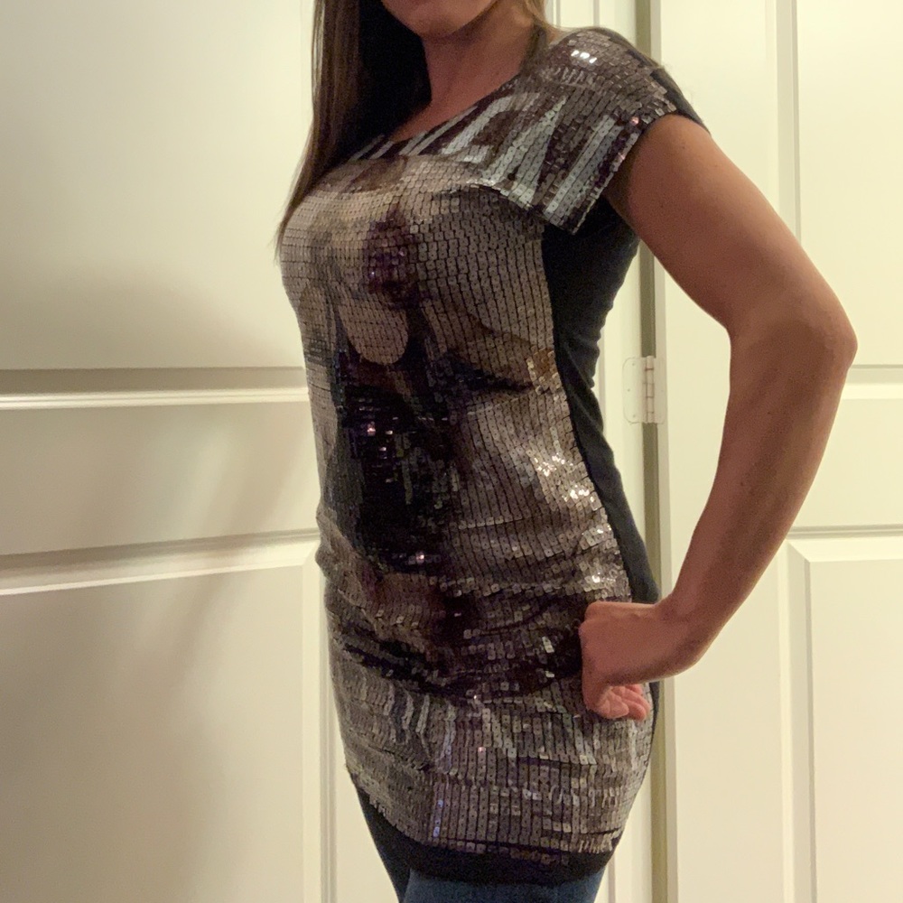 Madonna dress/shirt sequence NEW